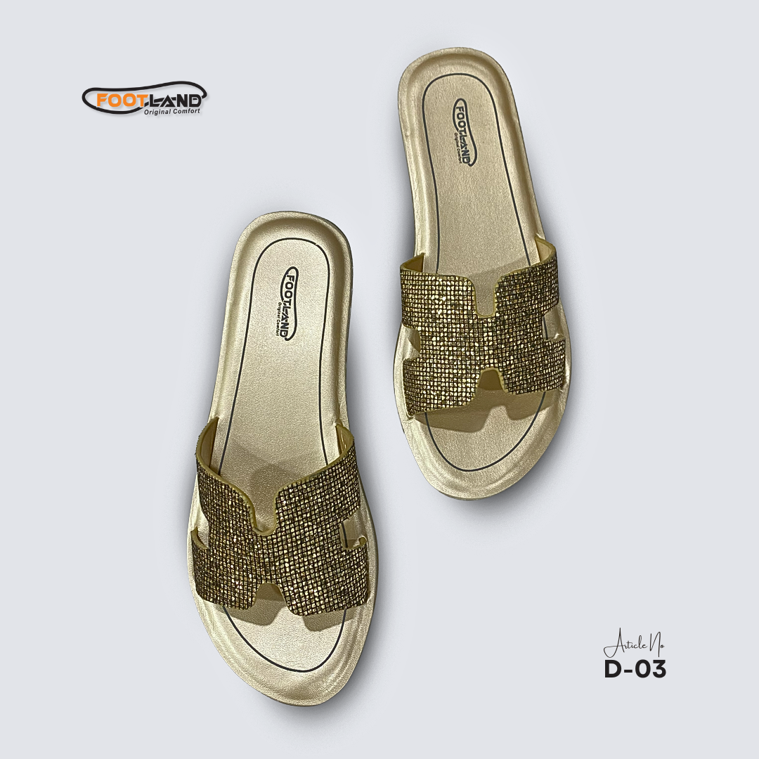 Sparkle Strap Casual Women’s Sandals - D3
