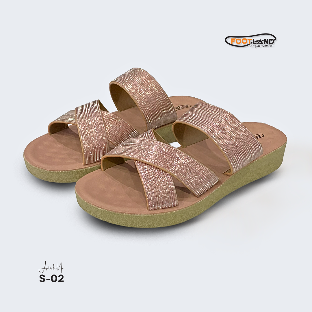 Elegant Criss-Cross Strap Women’s Sandals - S2