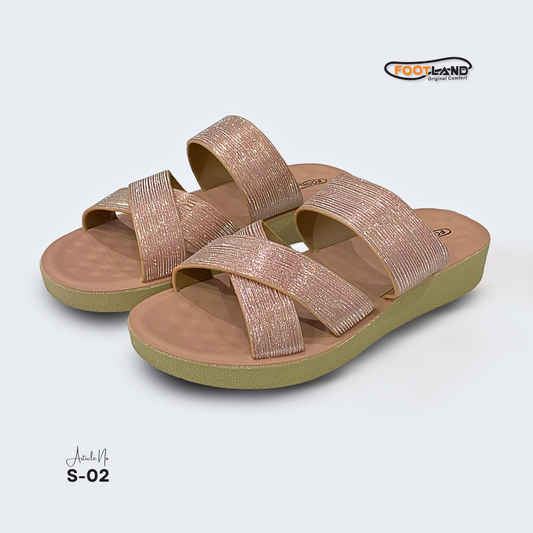 Elegant Criss-Cross Strap Women’s Sandals - S2