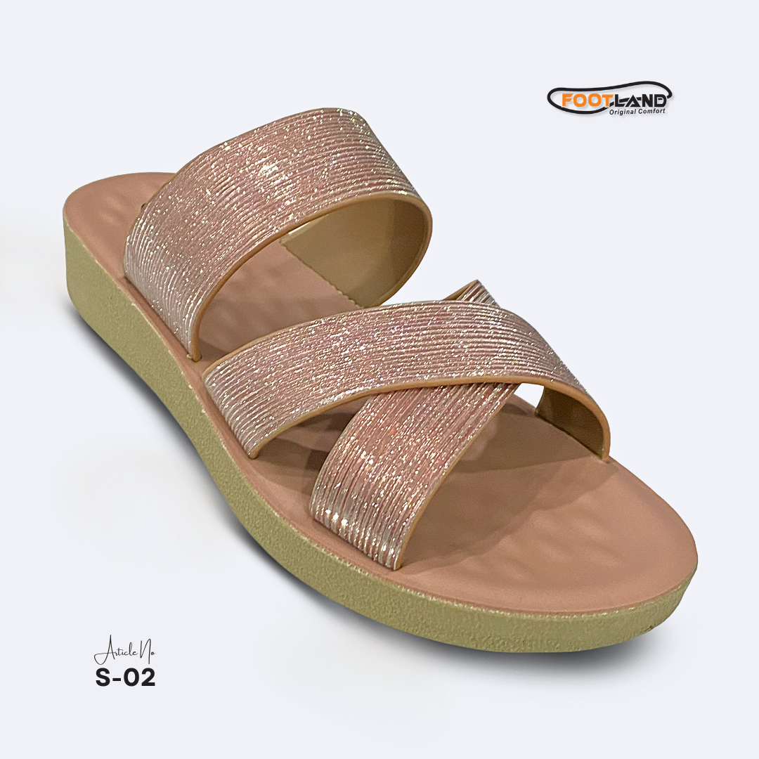 Elegant Criss-Cross Strap Women’s Sandals - S2