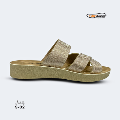 Elegant Criss-Cross Strap Women’s Sandals - S2