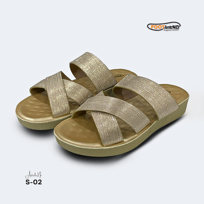 Elegant Criss-Cross Strap Women’s Sandals - S2