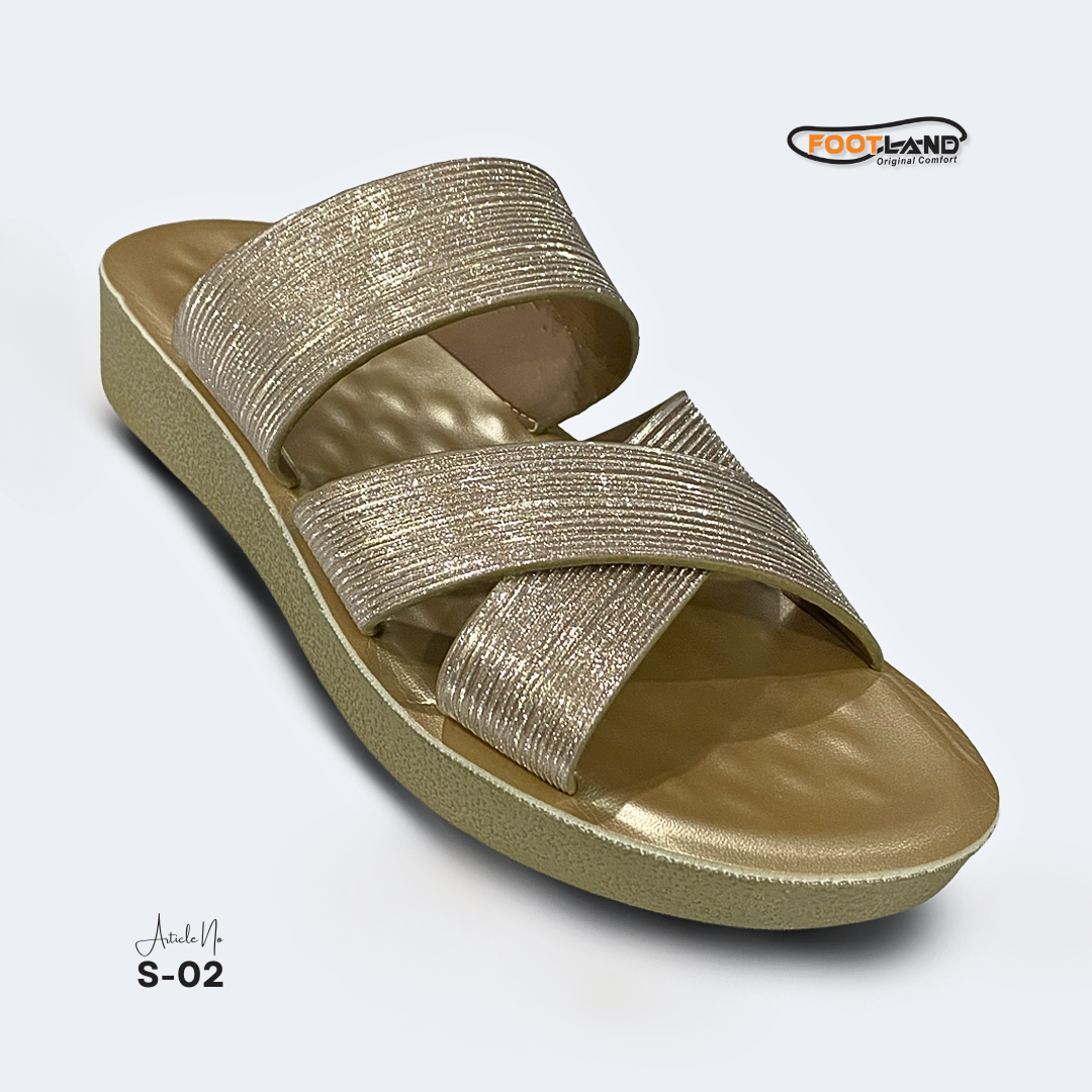 Elegant Criss-Cross Strap Women’s Sandals - S2