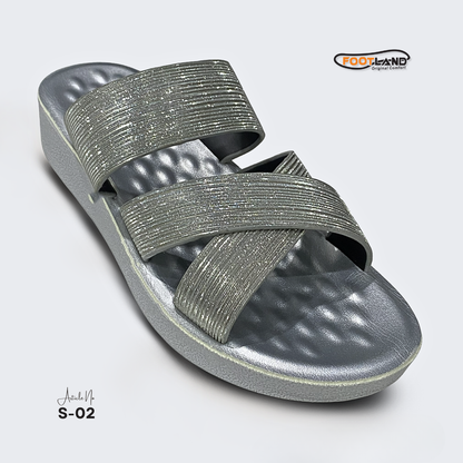 Elegant Criss-Cross Strap Women’s Sandals - S2