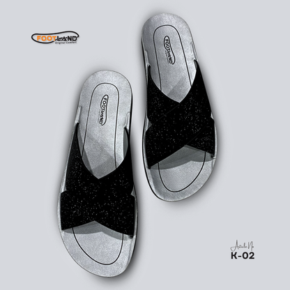 Sparkle Cross-Strap Women’s Sandals - K-02