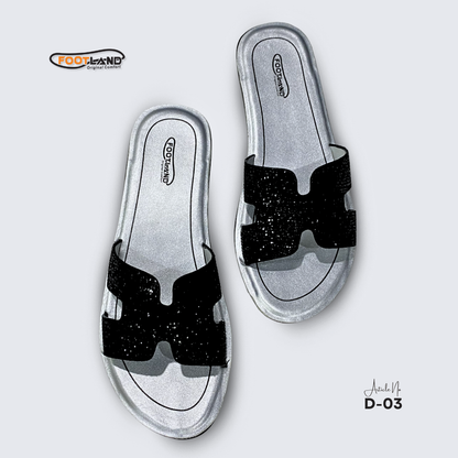 Sparkle Strap Casual Women’s Sandals - D3