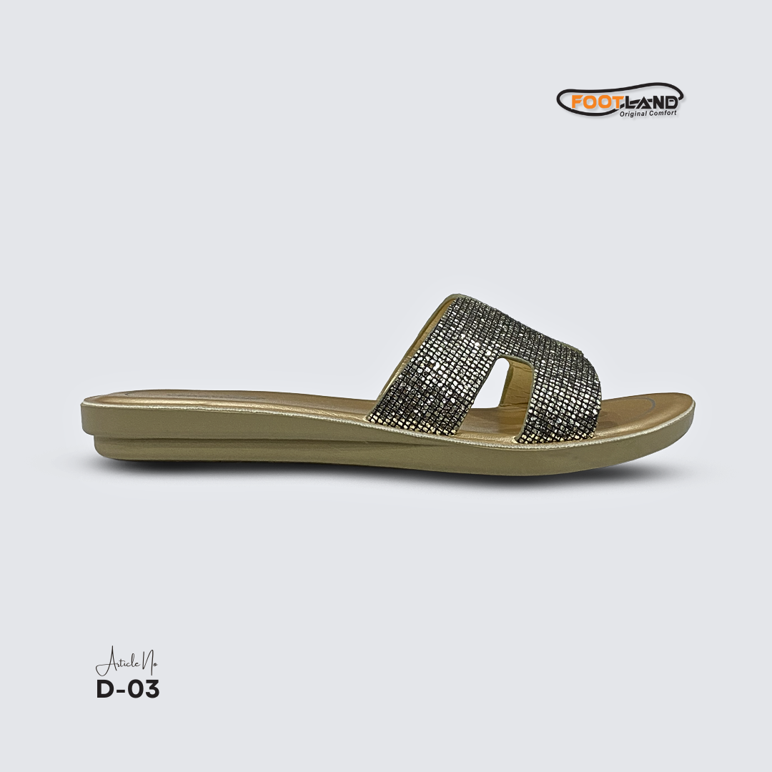 Sparkle Strap Casual Women’s Sandals - D3