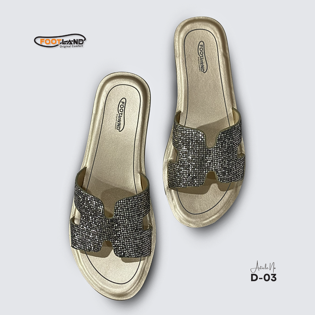 Sparkle Strap Casual Women’s Sandals - D3