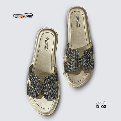 Sparkle Strap Casual Women’s Sandals - D3