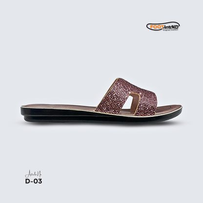 Sparkle Strap Casual Women’s Sandals - D3