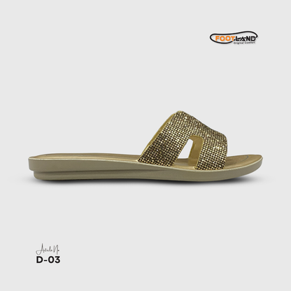 Sparkle Strap Casual Women’s Sandals - D3
