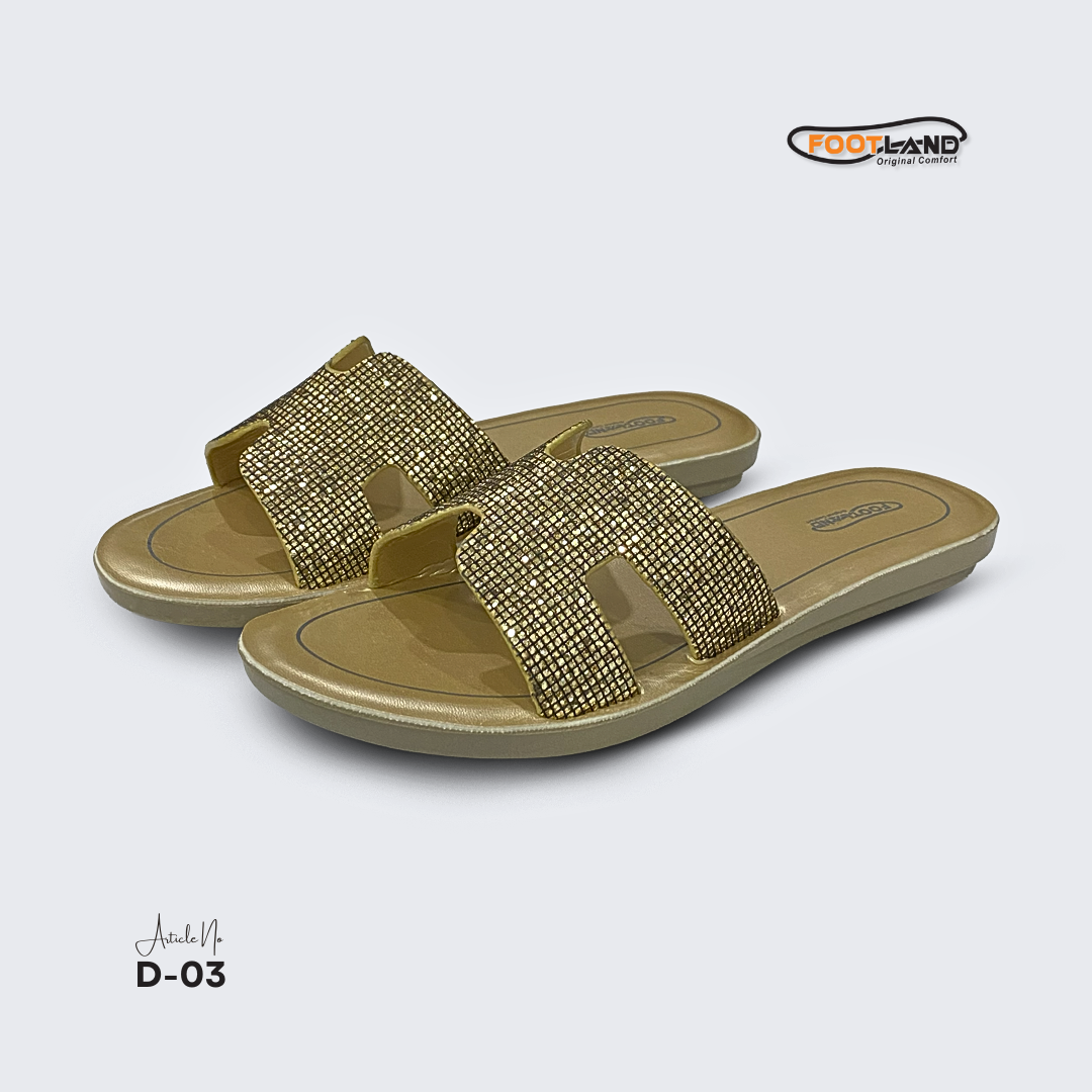Sparkle Strap Casual Women’s Sandals - D3