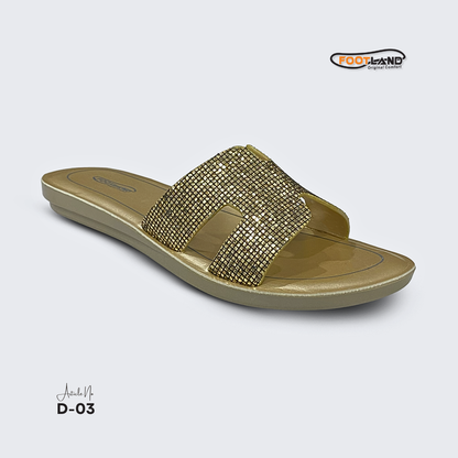 Sparkle Strap Casual Women’s Sandals - D3