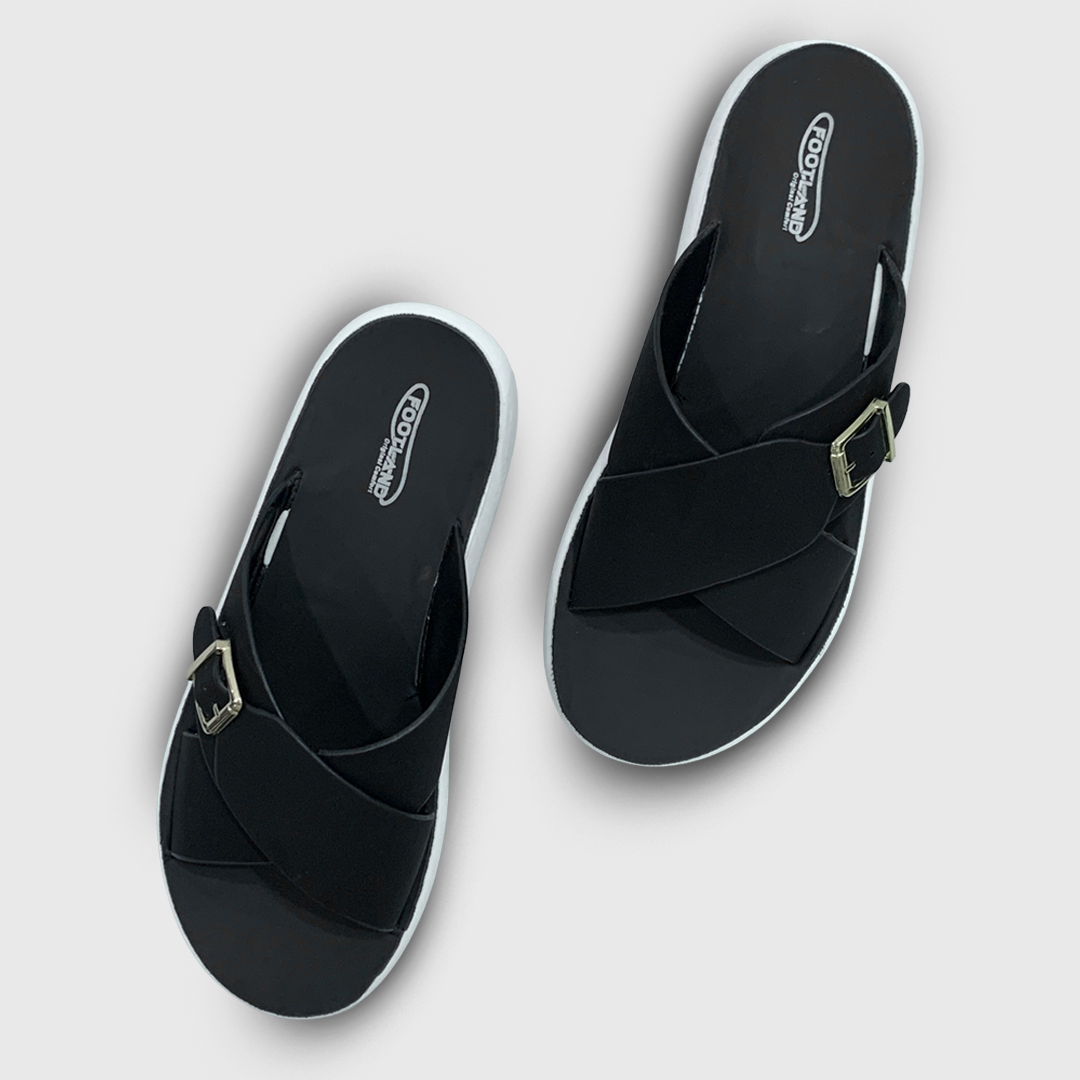 Buckle Strap Cross-Design Women’s Sandals - G1