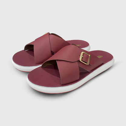 Buckle Strap Cross-Design Women’s Sandals - G1